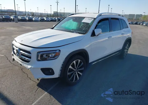 2022 Mercedes-Benz Glb 250 4Matic из США, поврежденный, VIN W1N4M4HBXNW254332